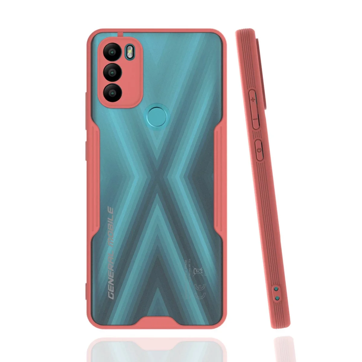 General Mobile GM 21 Plus Kılıf Platin Silikon - Pembe General Mobile GM 21 Plus Kılıf Platin Silikon - Pembe