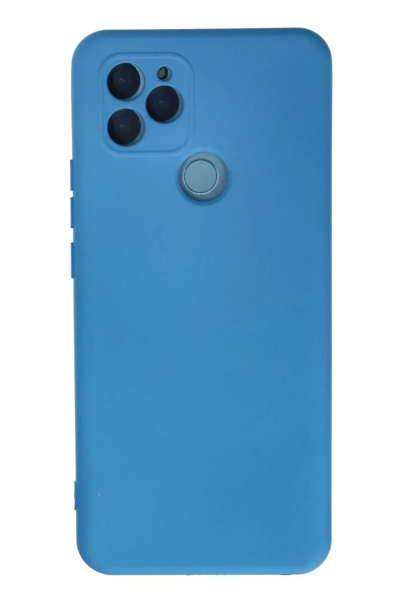General Mobile GM 21 Kılıf Nano içi Kadife Silikon - Mavi
