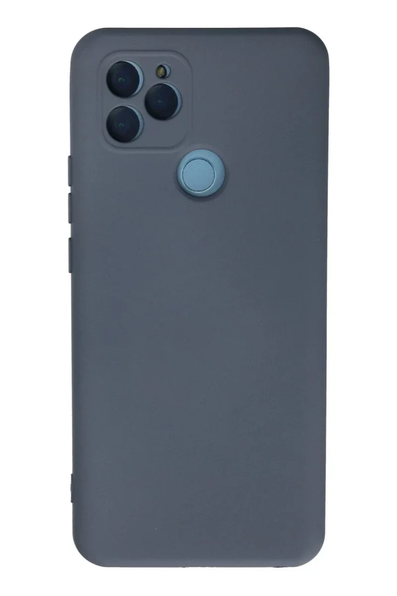 General Mobile GM 21 Kılıf Nano içi Kadife Silikon - Gri