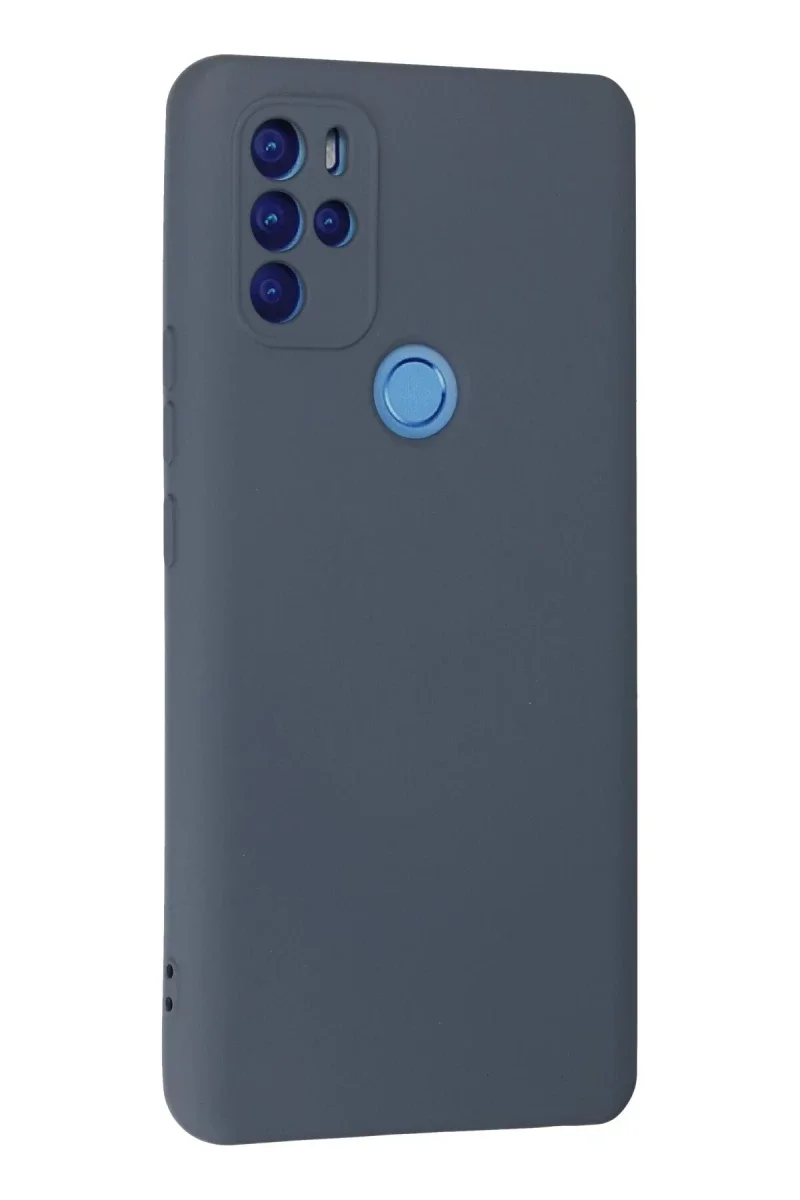 General Mobile GM 21 Pro Kılıf Nano içi Kadife Silikon - Gri