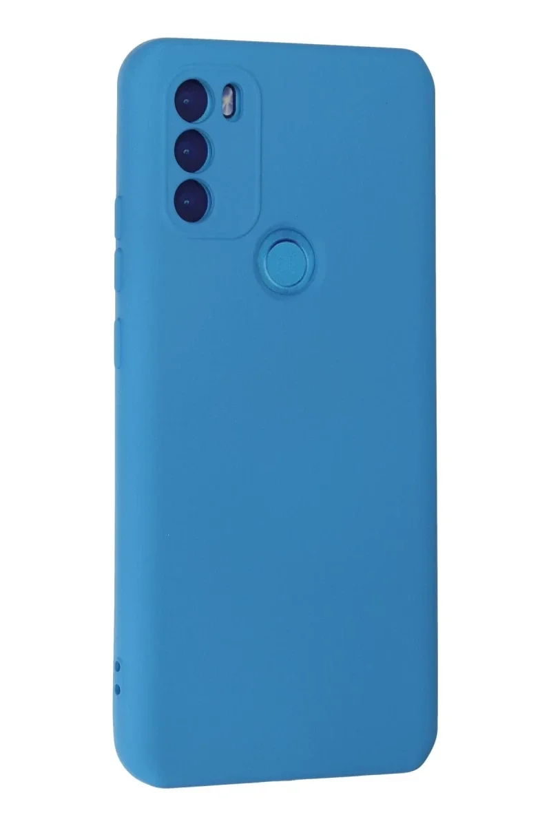 General Mobile GM 21 Plus Kılıf Nano içi Kadife Silikon - Mavi General Mobile GM 21 Plus Kılıf Nano içi Kadife Silikon - Mavi