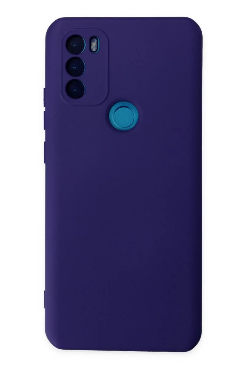 General Mobile GM 21 Plus Kılıf Nano içi Kadife Silikon - Mor