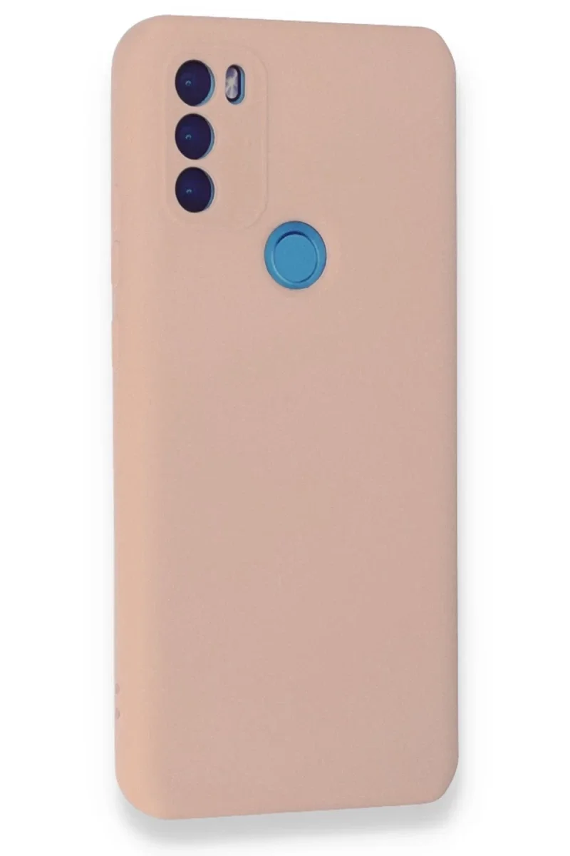 General Mobile GM 21 Plus Kılıf Nano içi Kadife Silikon - Pudra