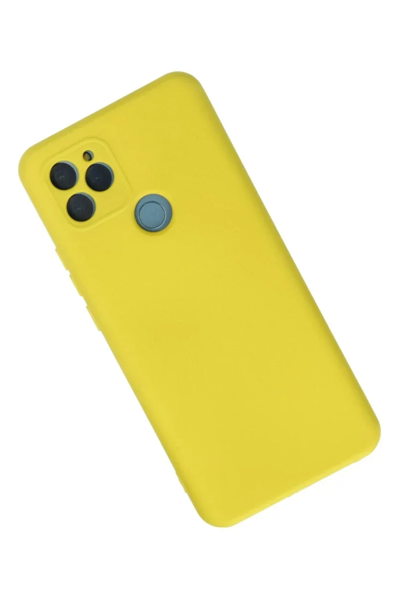 General Mobile GM 21 Kılıf Nano içi Kadife Silikon - Sarı General Mobile GM 21 Kılıf Nano içi Kadife Silikon - Sarı