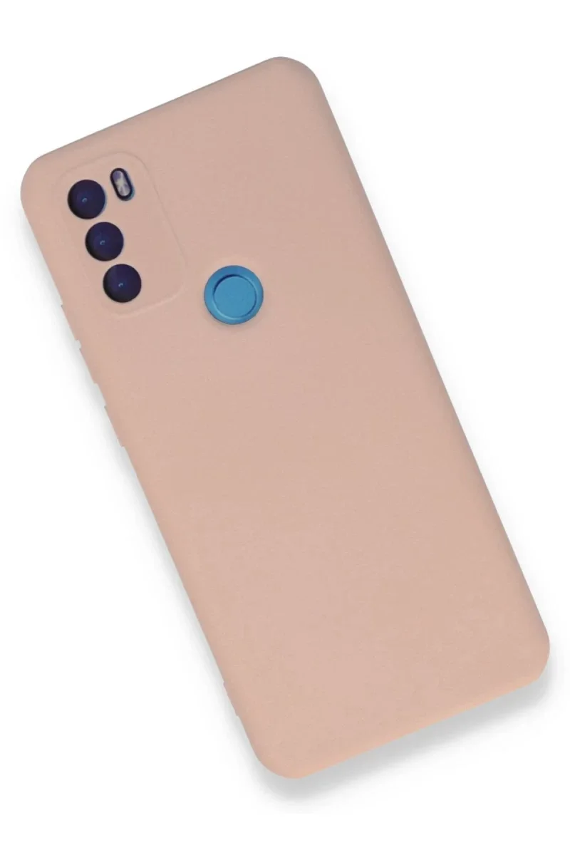 General Mobile GM 21 Plus Kılıf Nano içi Kadife Silikon - Pudra