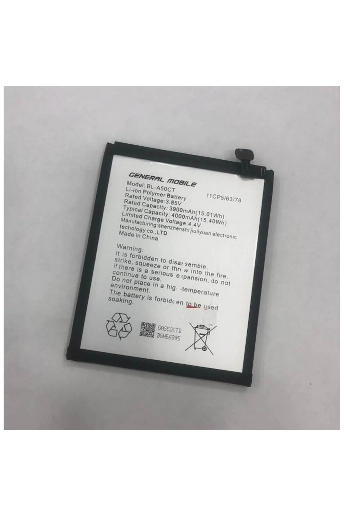 General Mobile Gm 23 Se Batarya 4000 Mah