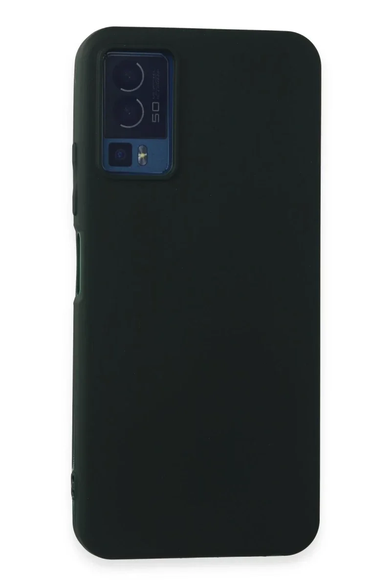 General Mobile GM 23 Kılıf First Silikon - Koyu Yeşil