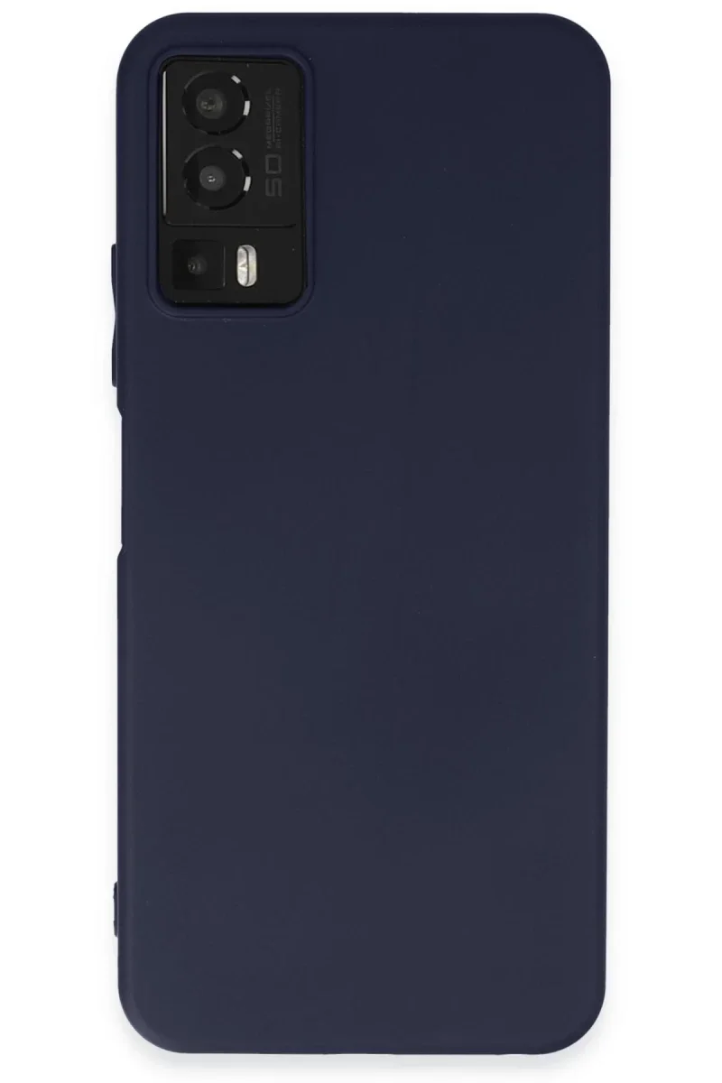 General Mobile GM 23 Kılıf First Silikon - Lacivert