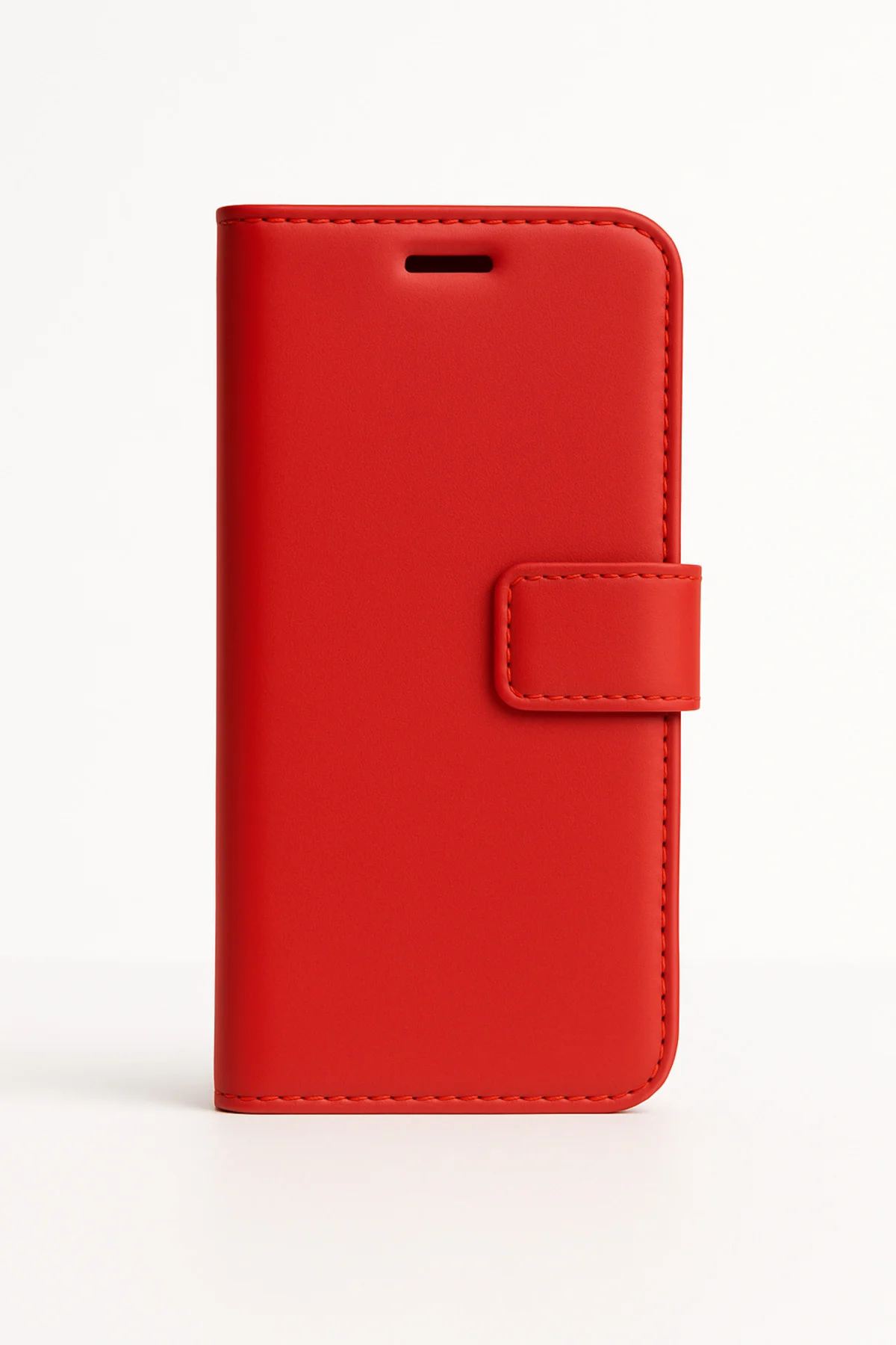 General Mobile GM10 Cüzdanlı Standlı Kapaklı Kılıf Kırmızı
