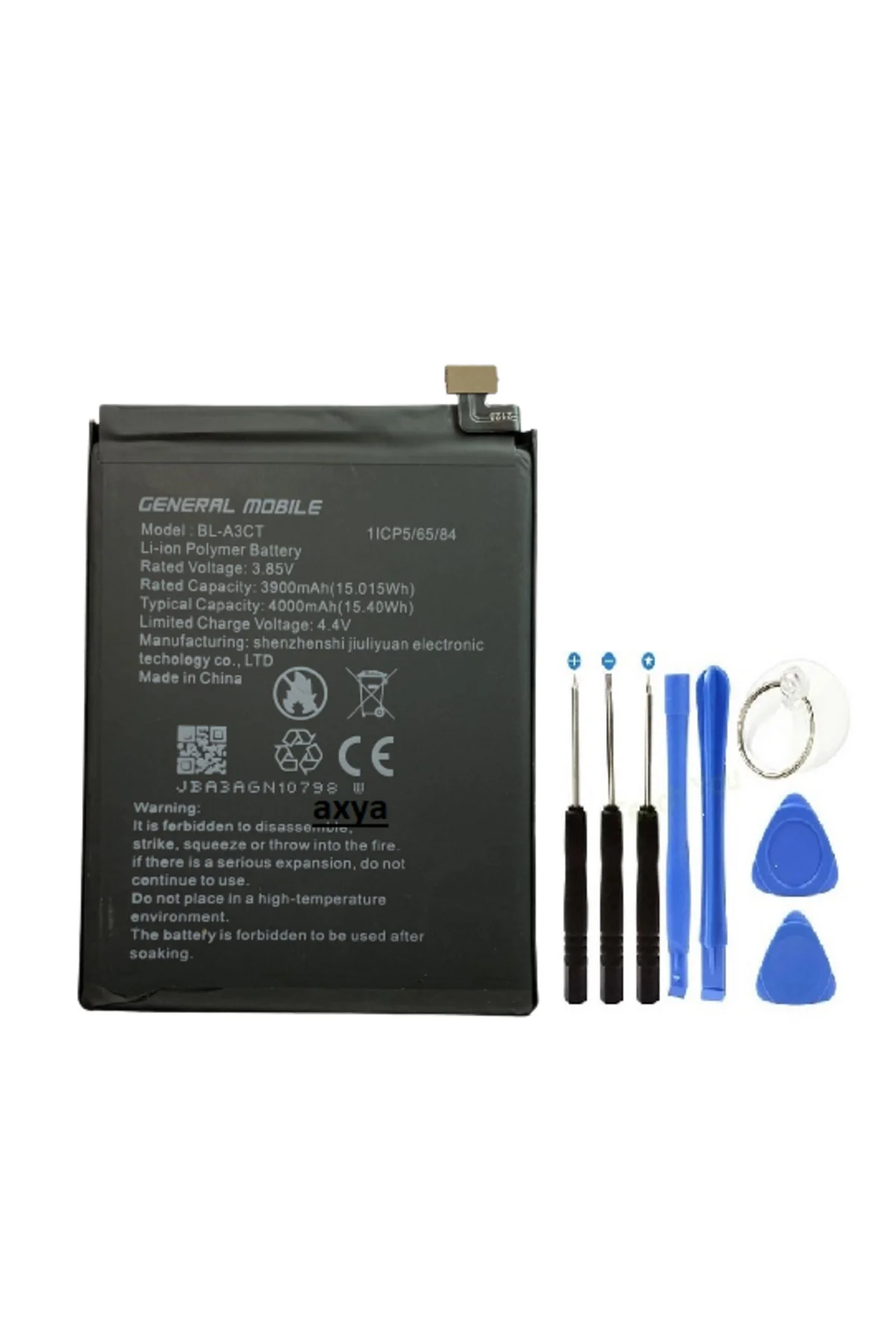 General Mobile GM20 Pil Batarya BL-A3CT+Tamir Seti