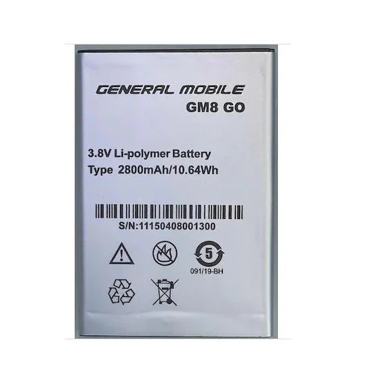 General Mobile GM8 GO Pil Batarya Fiyatı, Yorumları ve Özellikleri