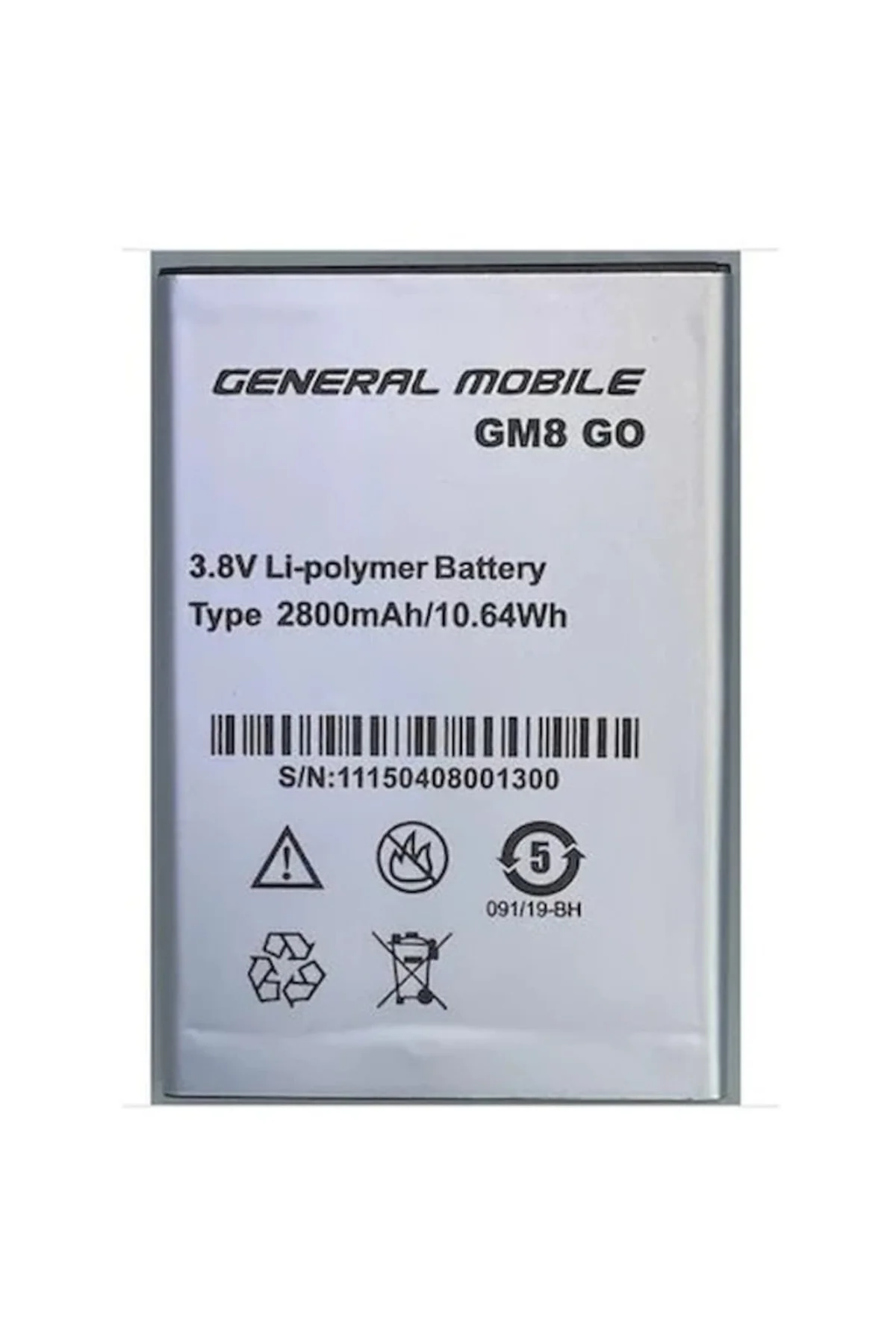 General Mobile Gm8 Go Pil Batarya