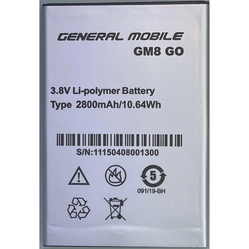 General Mobile Gm8 Go Batarya Pil Fiyatı, Yorumları ve Özellikleri