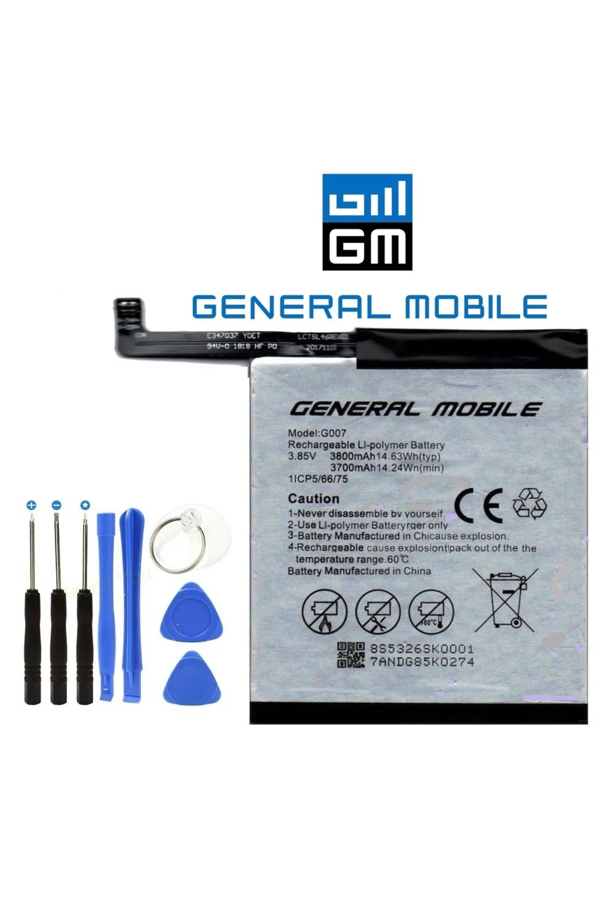 General Mobile GM9 Pro G007 Batarya Pil ve Tamir Seti General Mobile GM9 Pro G007 Batarya Pil ve Tamir Seti