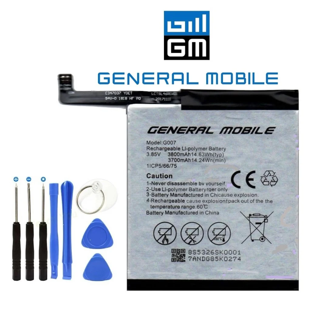 General Mobile Gm9 Pro G007 Batarya Pil ve Tamir Seti