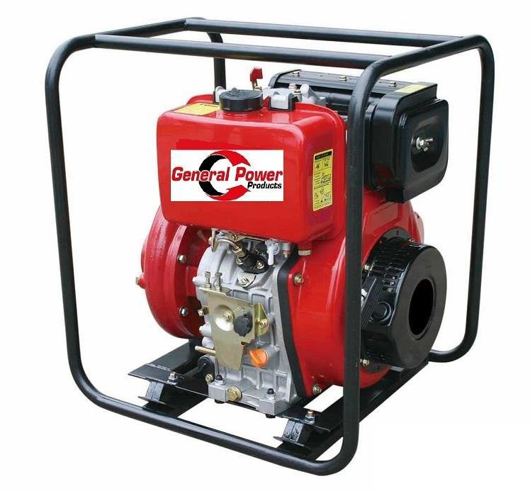 General Power GP-20 DHSCE Dizel Yüksek Basınçlı Su Motoru 80 mt