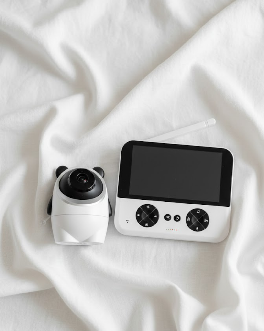 Geniş Ekranlı Bebek Monitörü Ağlama Algılama Özellikli