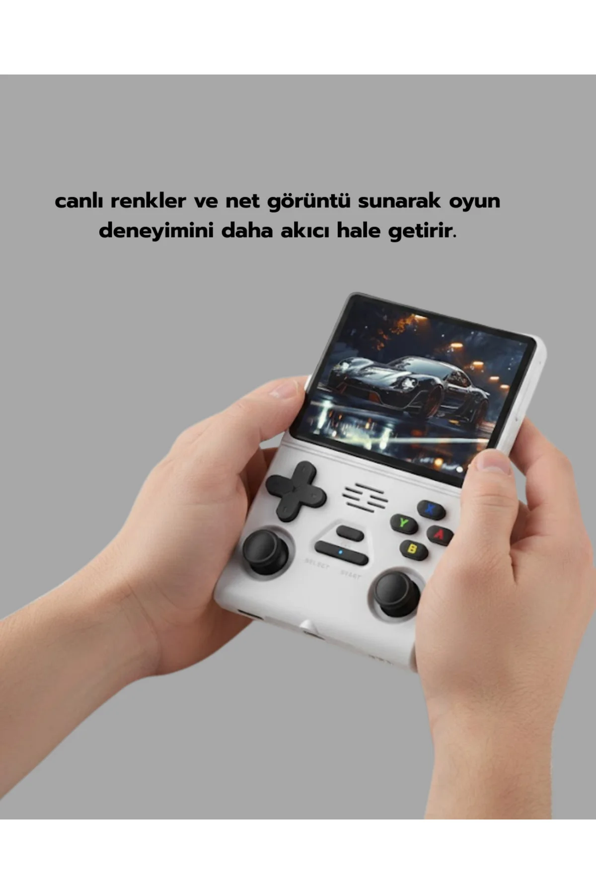Geniş Ekranlı Taşınabilir Retro Oyun Konsolu