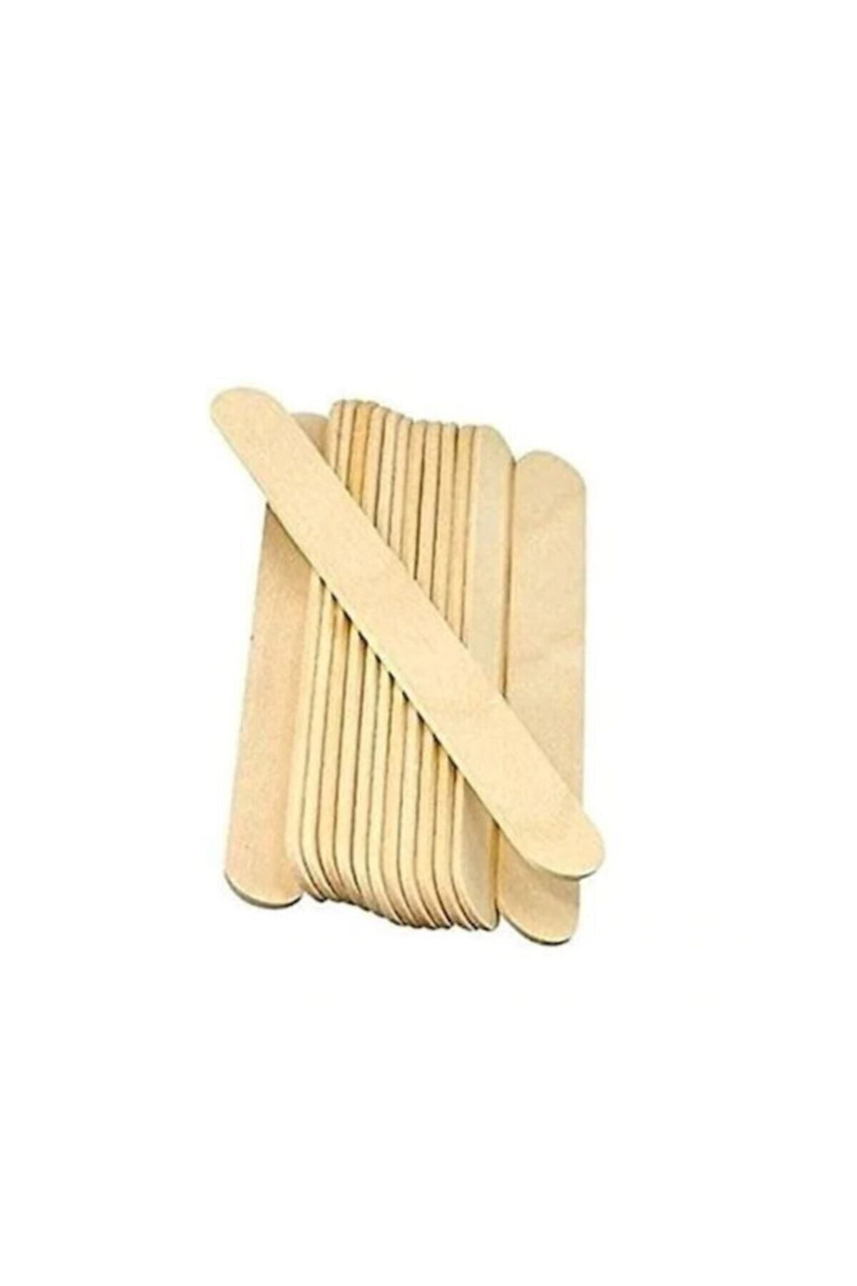 Looker Geniş Tahta Ağda Spatulasi 2 Paket