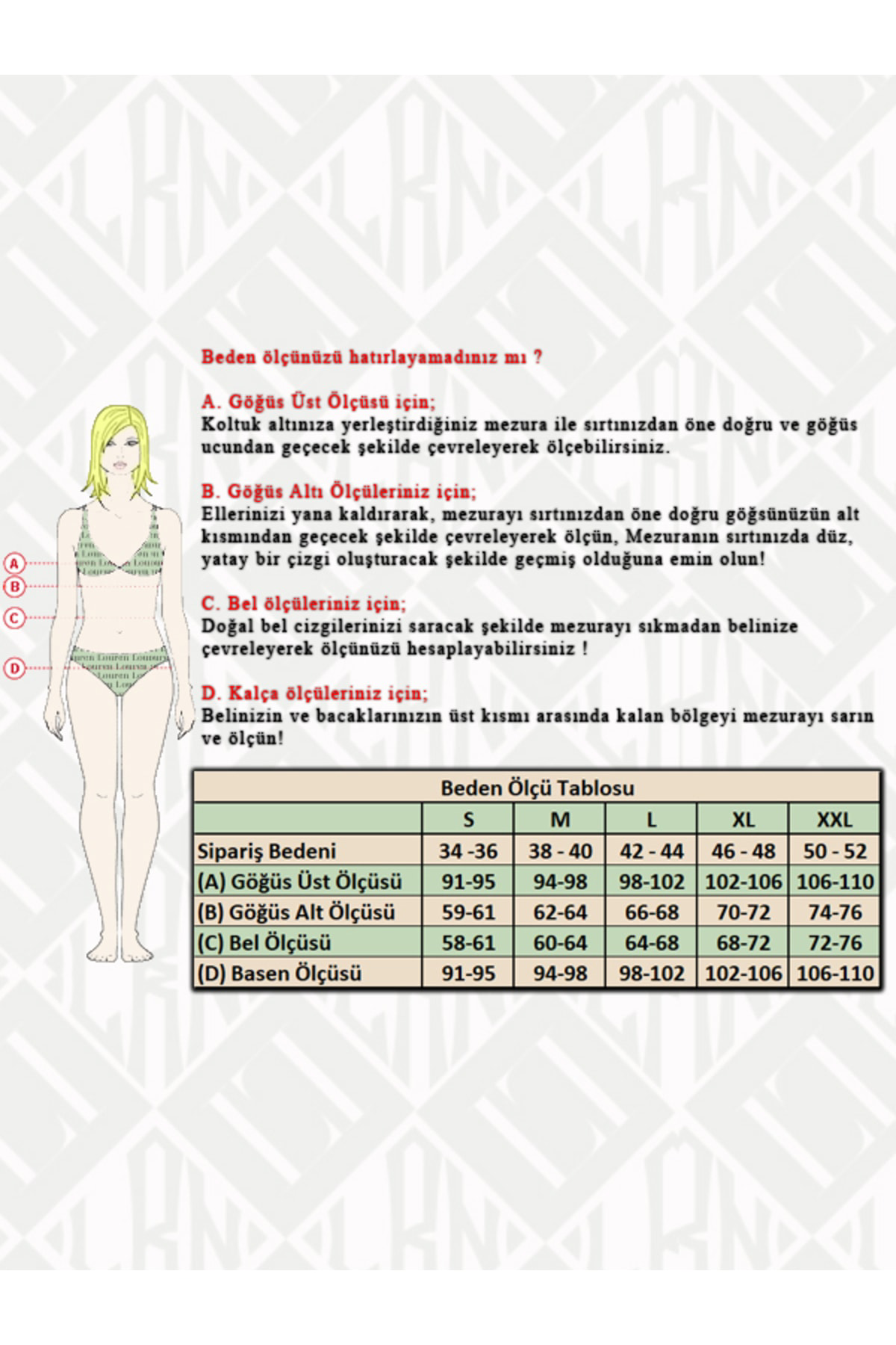 Louren Geniş Üçgen Bikini Tk.