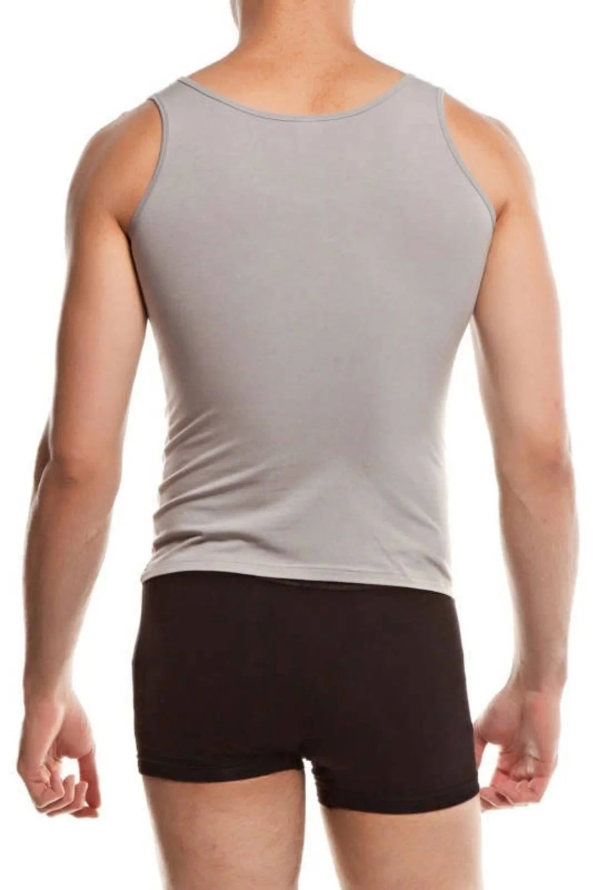Geniş Yaka Fit Kalıp Modal Atlet 2255