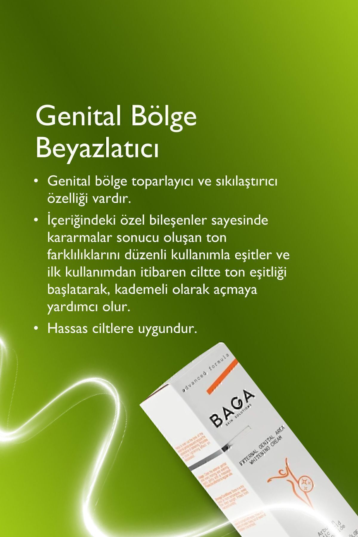 Genital Bölge Beyazlatıcı Losyonu