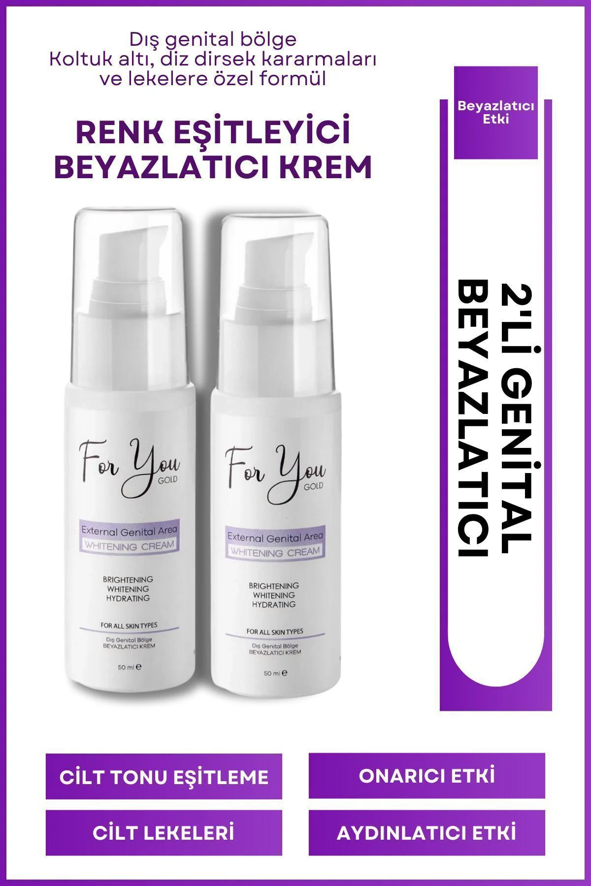 Genital Bölge Kararma Karşıtı(KOLTUK ALTI,DİZ,DİRSEK VE DIŞ GENİT