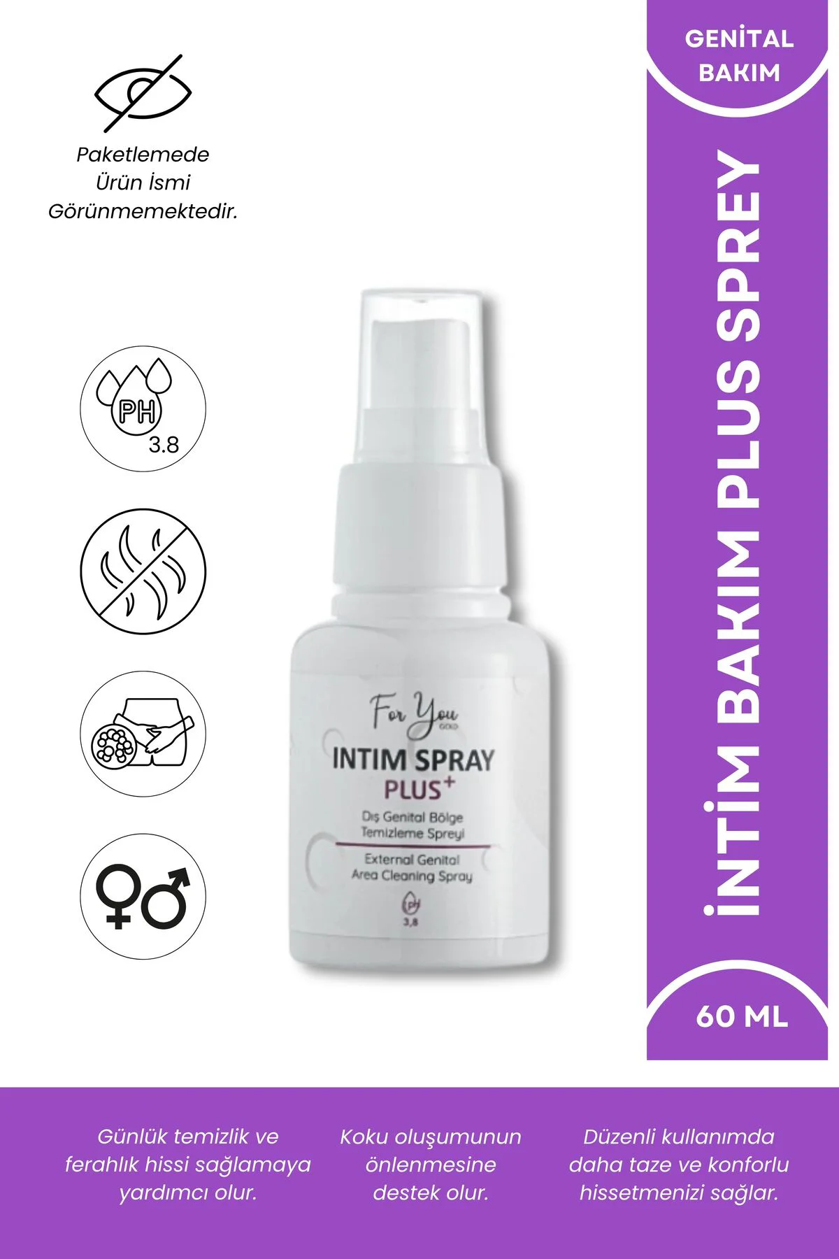 Genital Bölge Koku, Akıntı, Kaşıntı, Mantar Gidermeye Yardımcı Fl