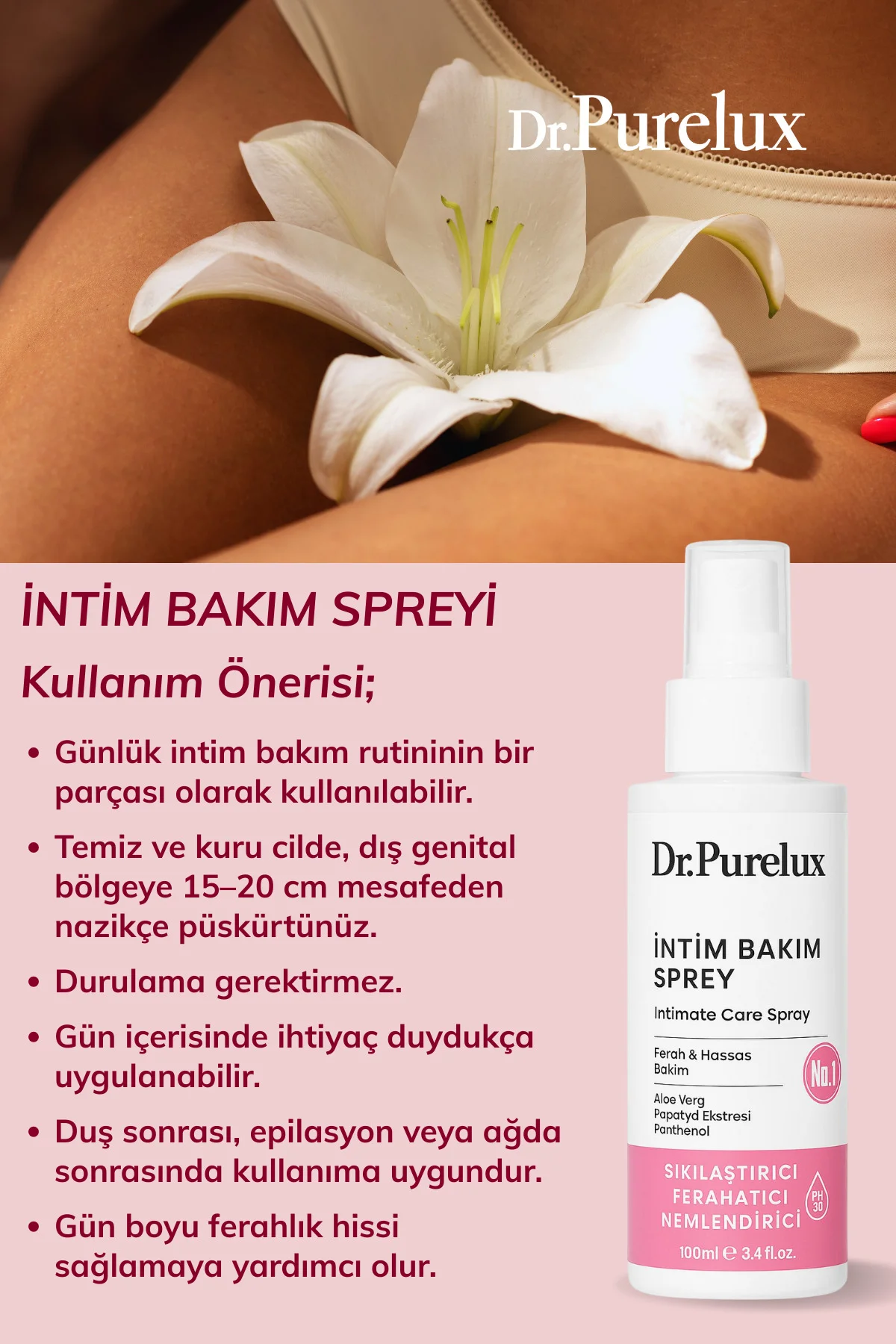 Genital Bölge Sıkılaştırıcı, Koku Giderici, , Akıntı Ve Mantar Ka