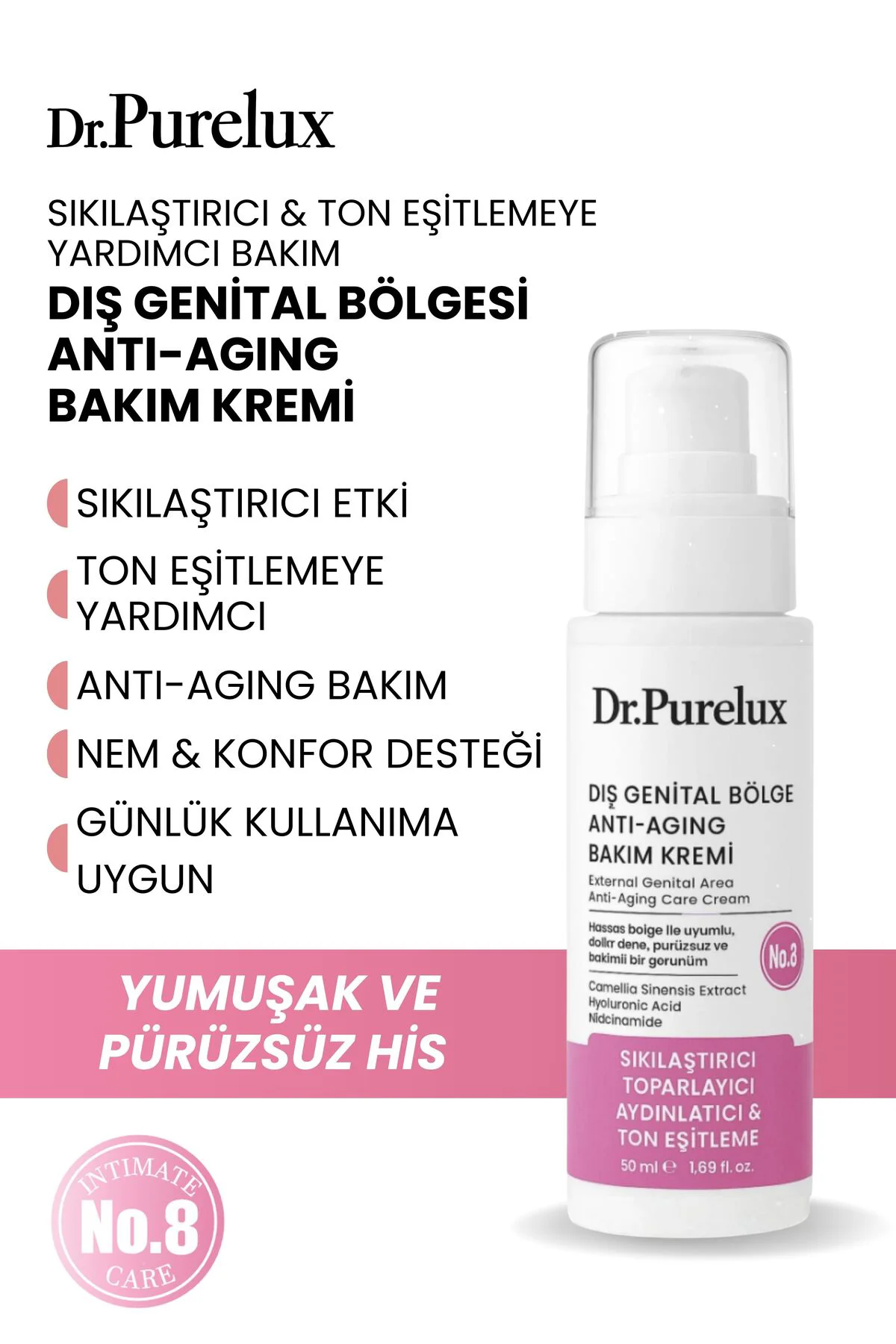 Genital (intim) Özel Bölge Anti-Aging Bakım Kremi | Sıkılaştırıcı