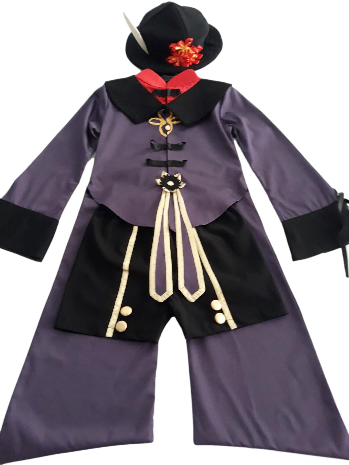 Genshin İmpact Hu Tao Cosplay Kostümü Yetişkin