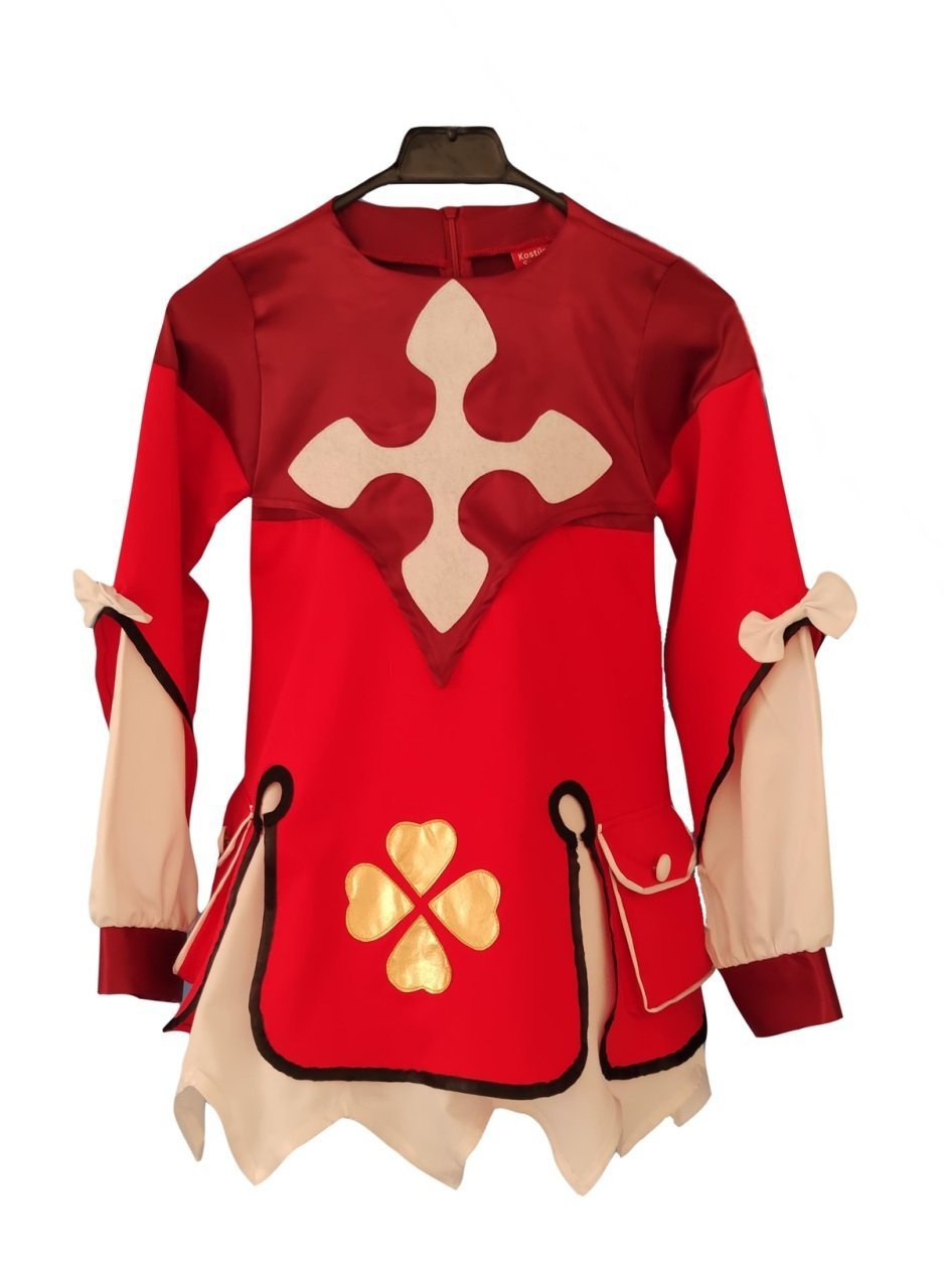 Kostüm Sarayı Genshin İmpact Klee Cosplay Kostümü Yetişkin