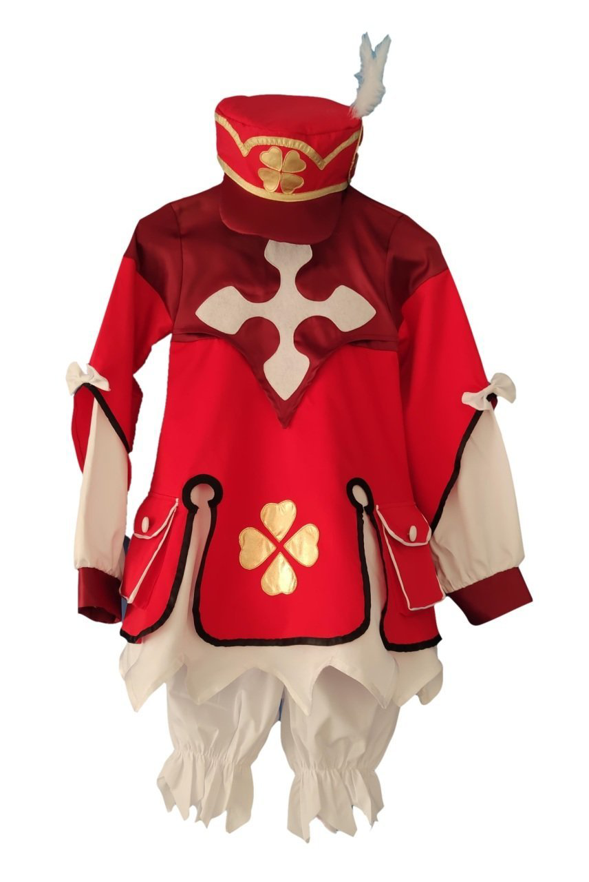 Kostüm Sarayı Genshin İmpact Klee Cosplay Kostümü Yetişkin