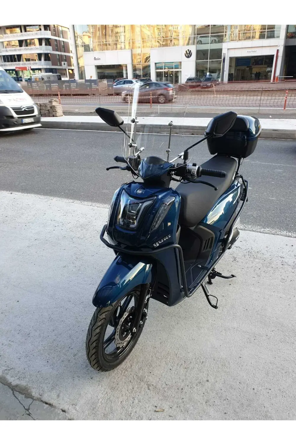 Gentle Ön Cam 2024 Model uyumlu 44cm Şeffaf Renkli 4mm APARATSIZD