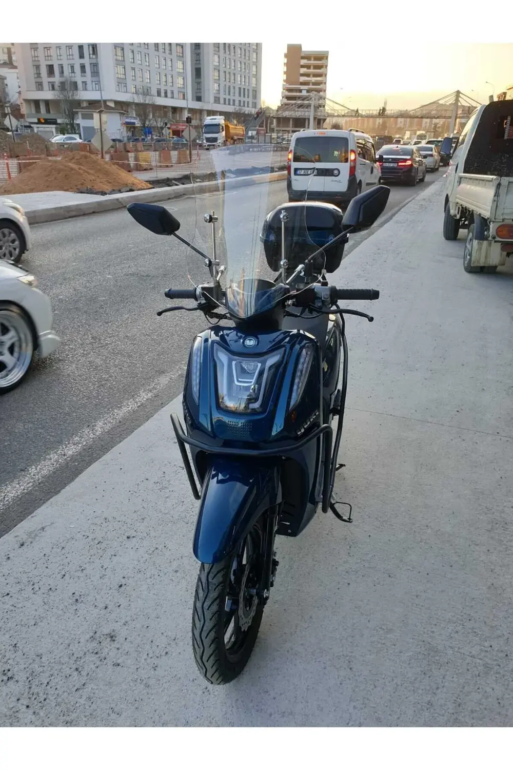 Gentle Ön Cam 2024 Model uyumlu 44cm Şeffaf Renkli 4mm APARATSIZD