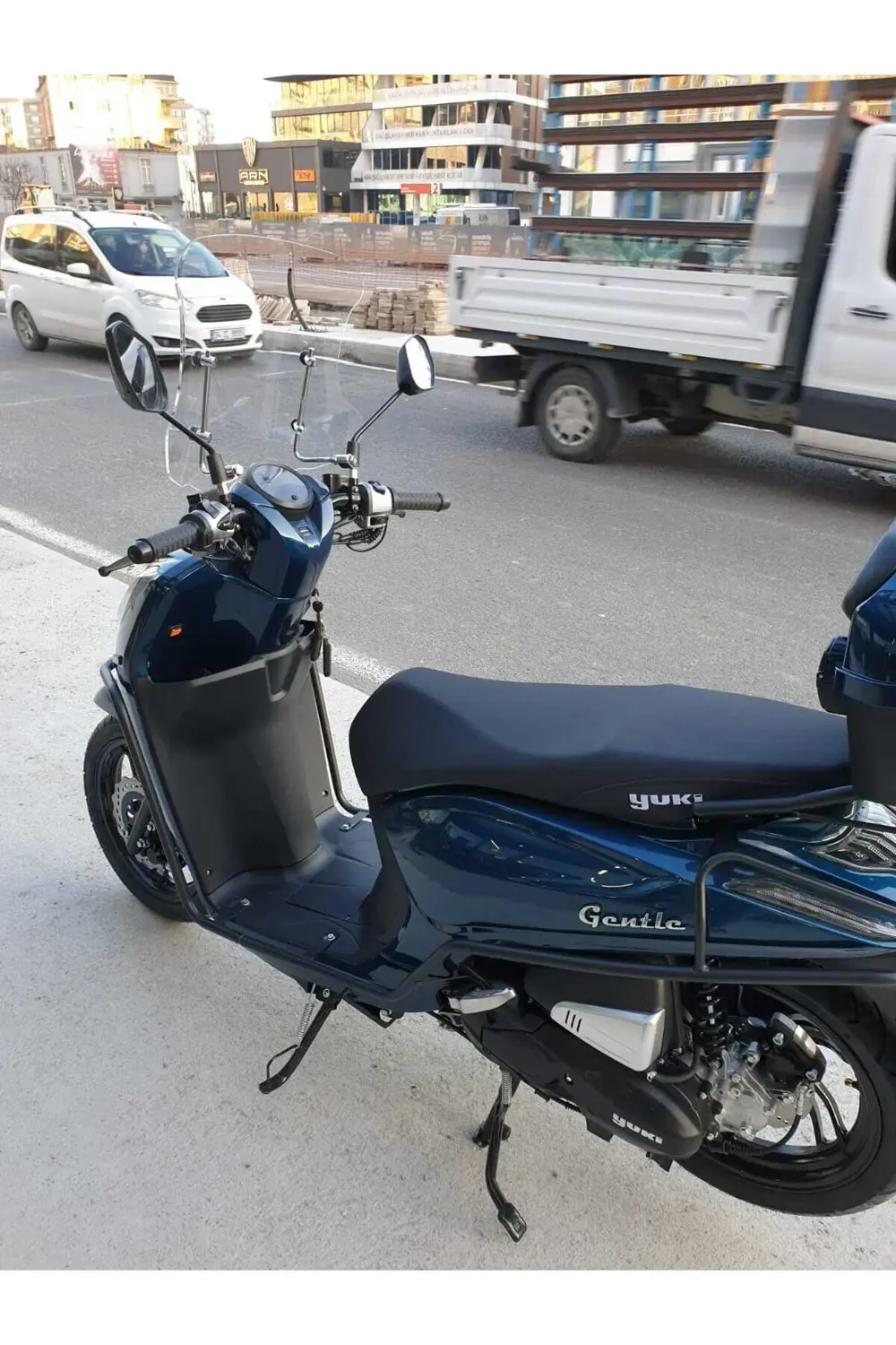 Gentle Ön Cam 2024 Model uyumlu 44cm Şeffaf Renkli 4mm APARATSIZD