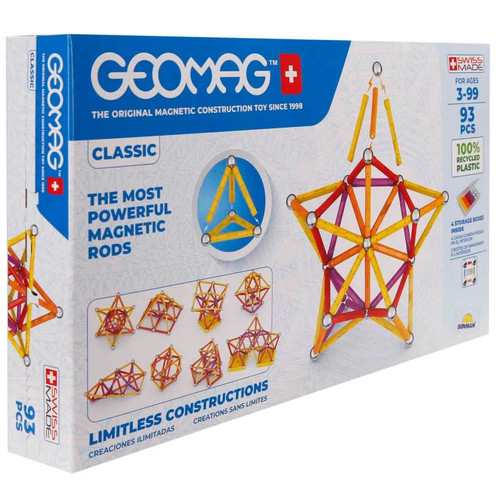 Geomag Classic Manyetik Zeka Oyunu 93 Parça S00000273 Geomag Classic Manyetik Zeka Oyunu 93 Parça S00000273
