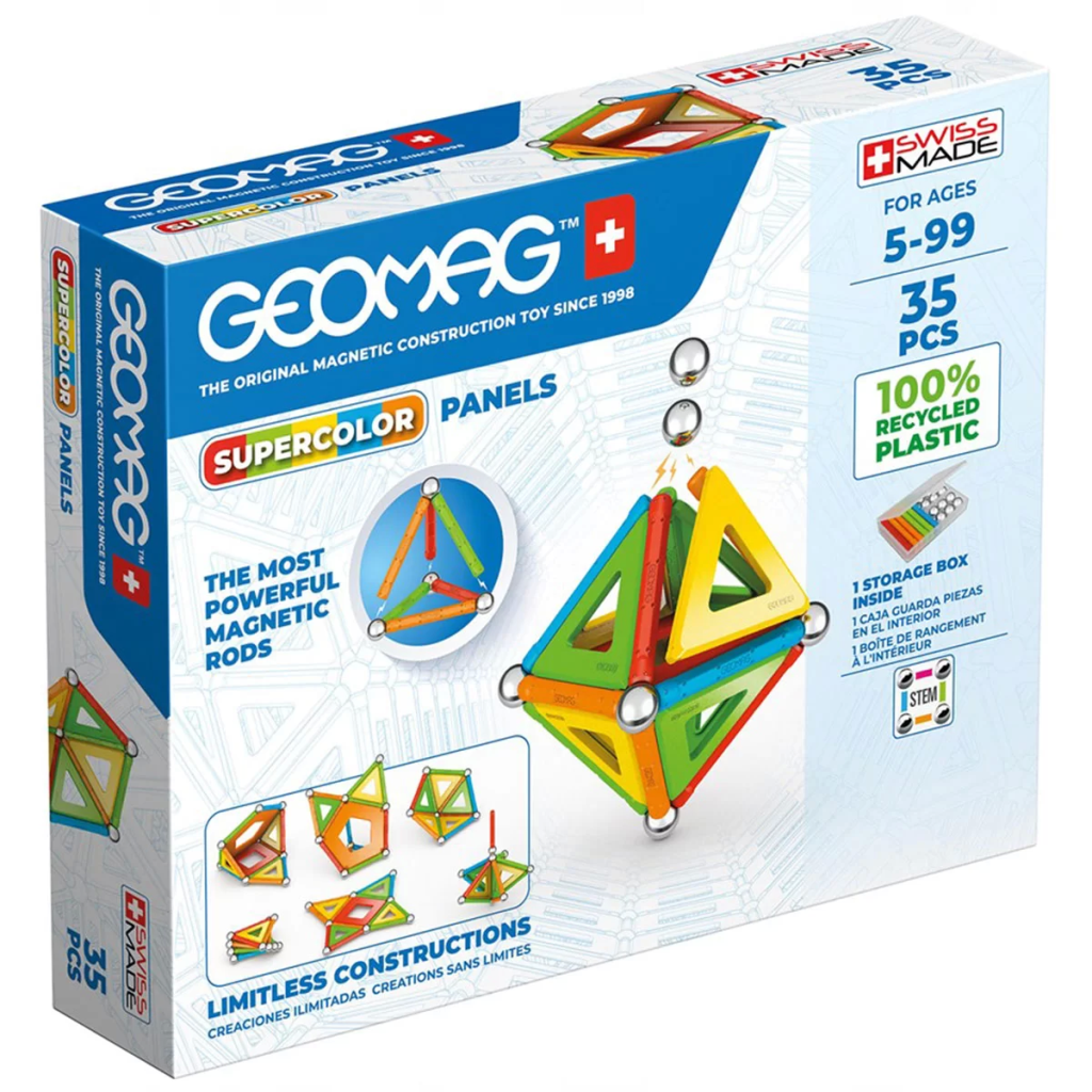 Geomag Supercolor Panels Manyetik Zeka Oyunu 35 Parça Geomag Supercolor Panels Manyetik Zeka Oyunu 35 Parça