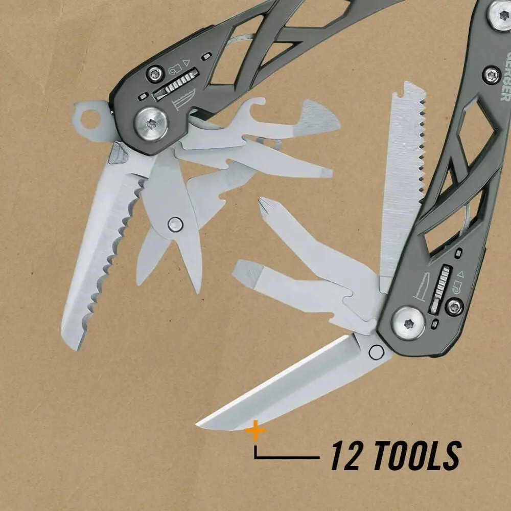 Gerber Suspension Çok Fonksiyonlu Çakılı Pense 12F