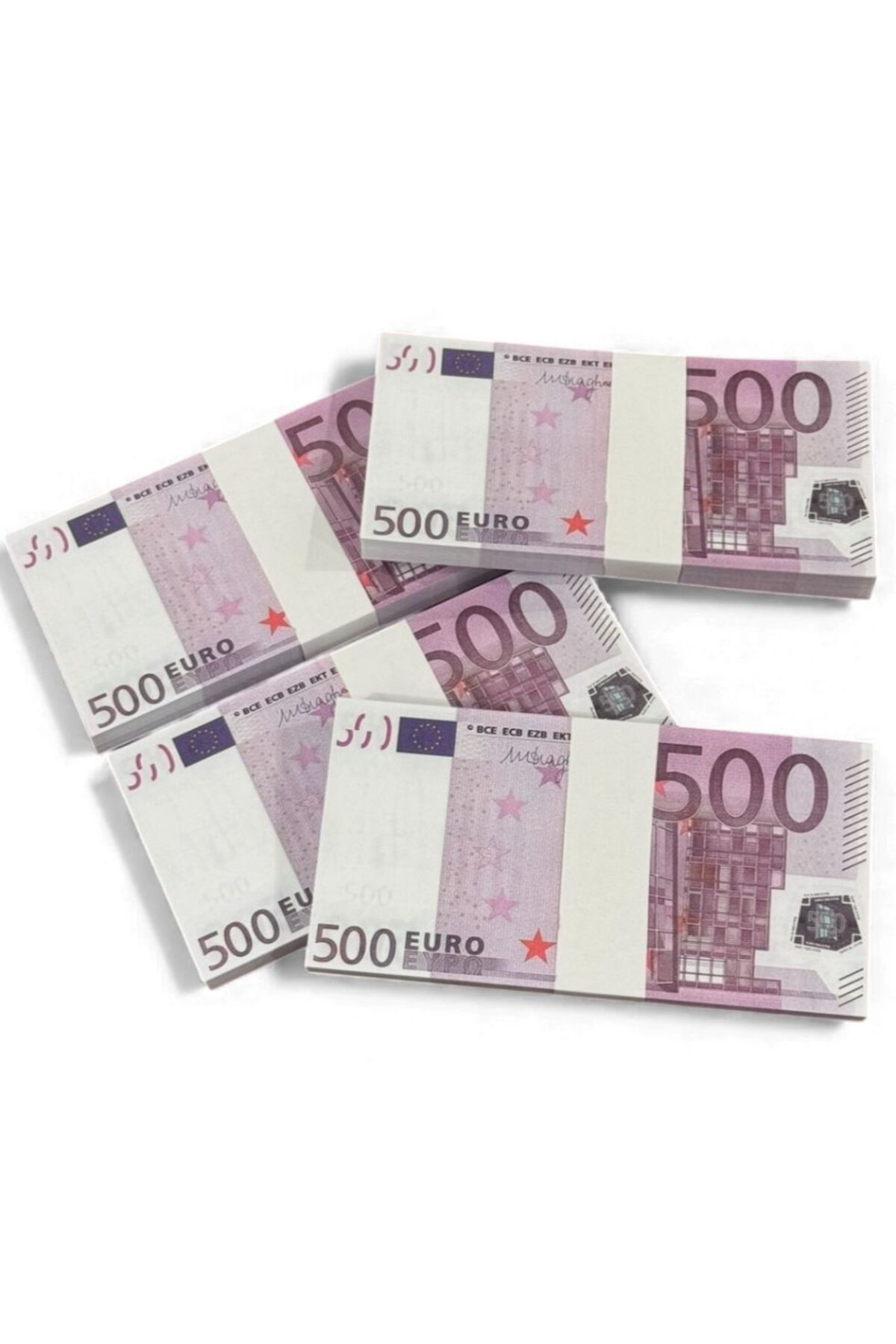 Gerçeğe Yakın Görünümde 4 Deste 500 € Oyun Parası – Düğün Atma, K