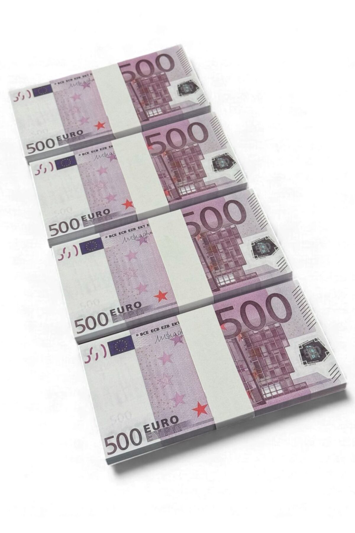 Gerçeğe Yakın Görünümde 4 Deste 500 € Oyun Parası – Düğün Atma, K