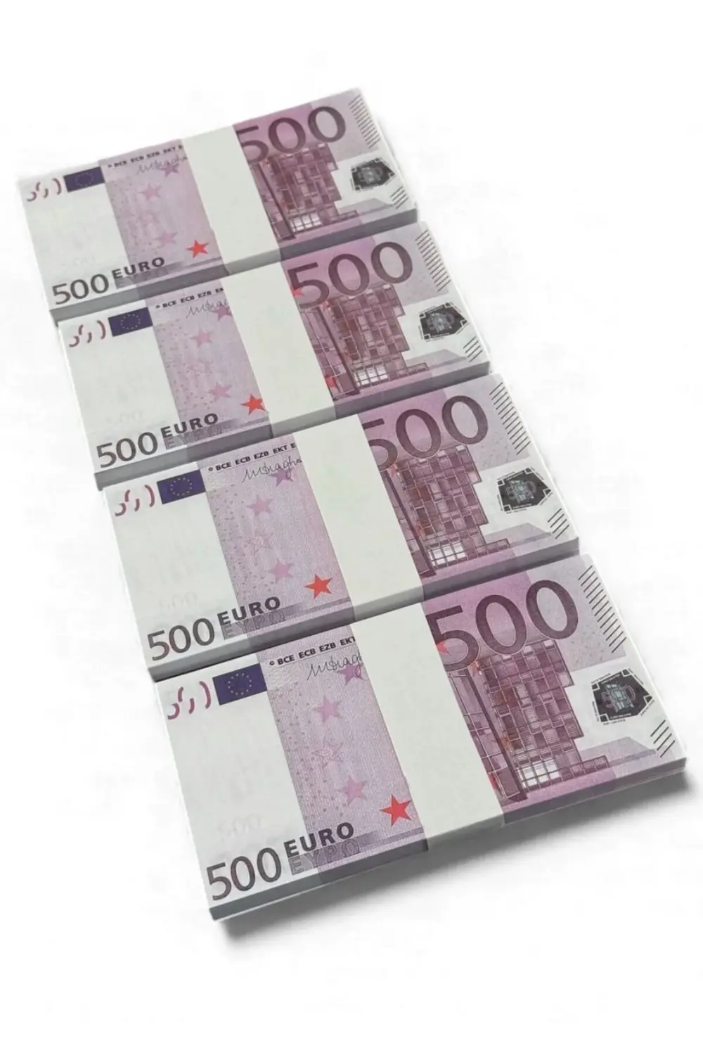 Gerçeğe Yakın Görünümde 4 Deste 500 € Oyun Parası – Düğün Atma, K