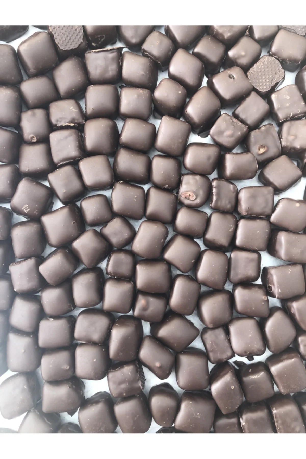 Gerçek Bitter Çikolata Kaplı Kahvelik Lokum 500 gr