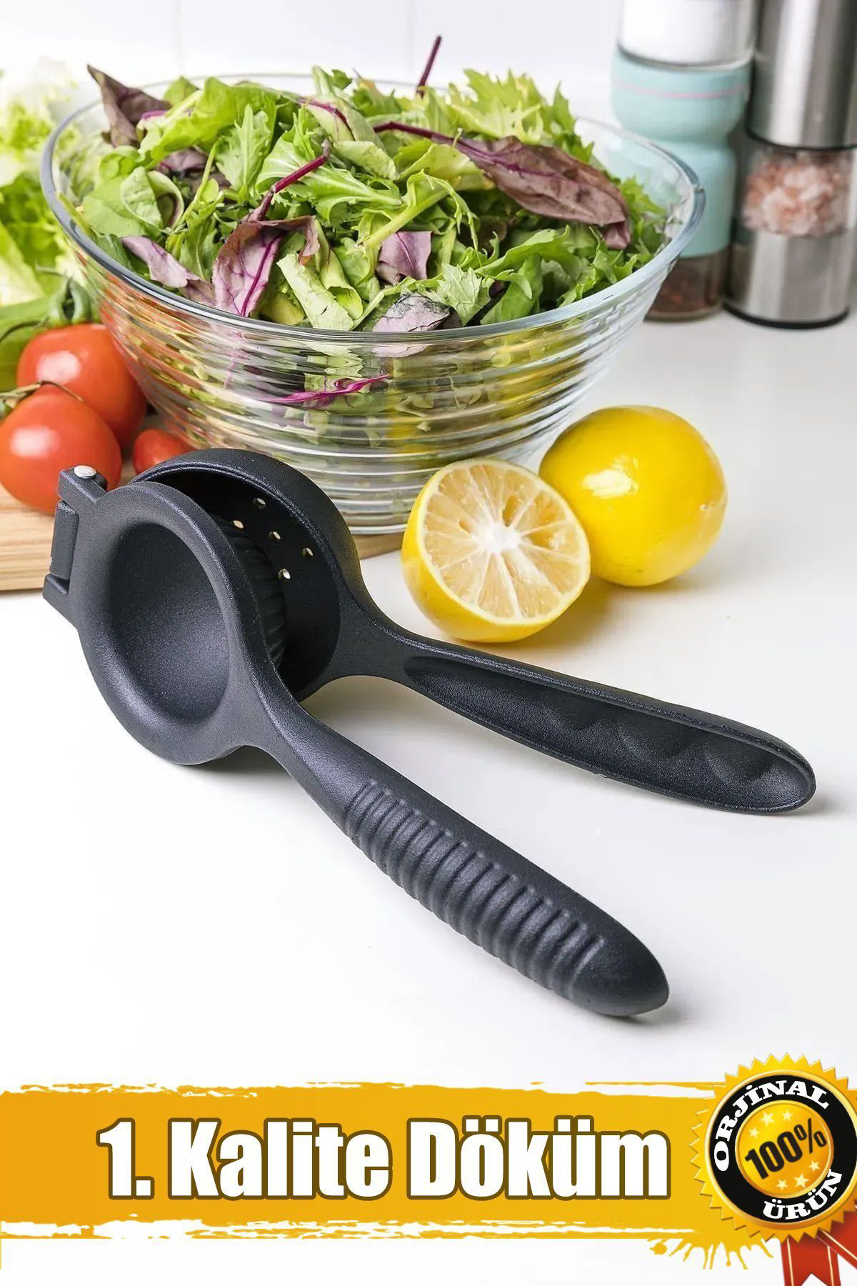 Evsane Gerçek Döküm Limon Narenciye Sikacaği Portakal Meyve Sikacaği Met