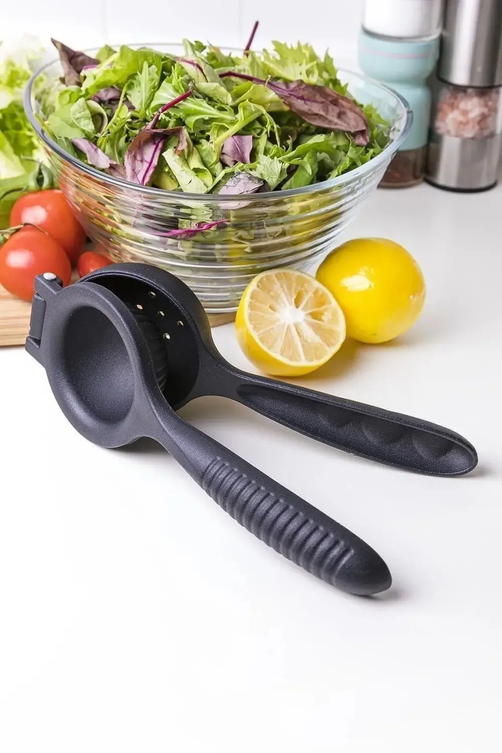 Gerçek Döküm Limon Narenciye Sıkacağı Portakal Meyve Sıkacağı Met