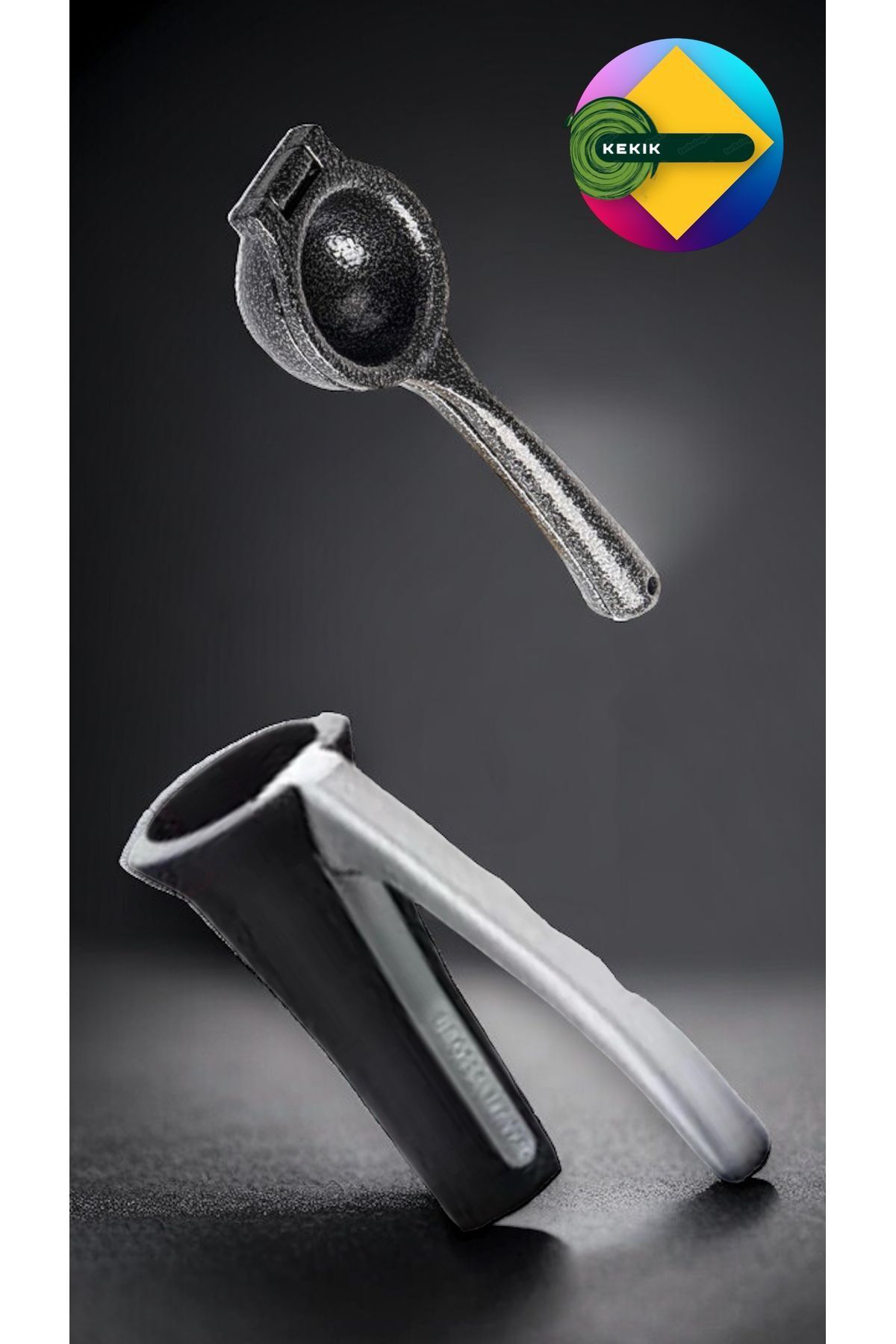 Kekikdükkan Gerçek Döküm Narenciye Limon Sıkacağı & Ceviz Fındık Kıracağı