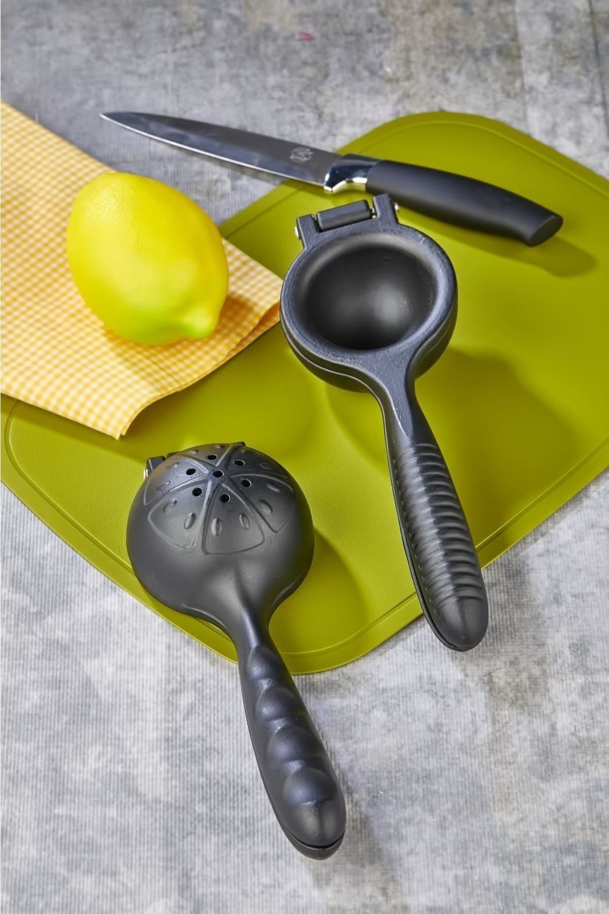 Esse Life Gerçek Döküm Narenciye Limon Sıkacağı Çok Amaçlı Limon Sıkacak 1