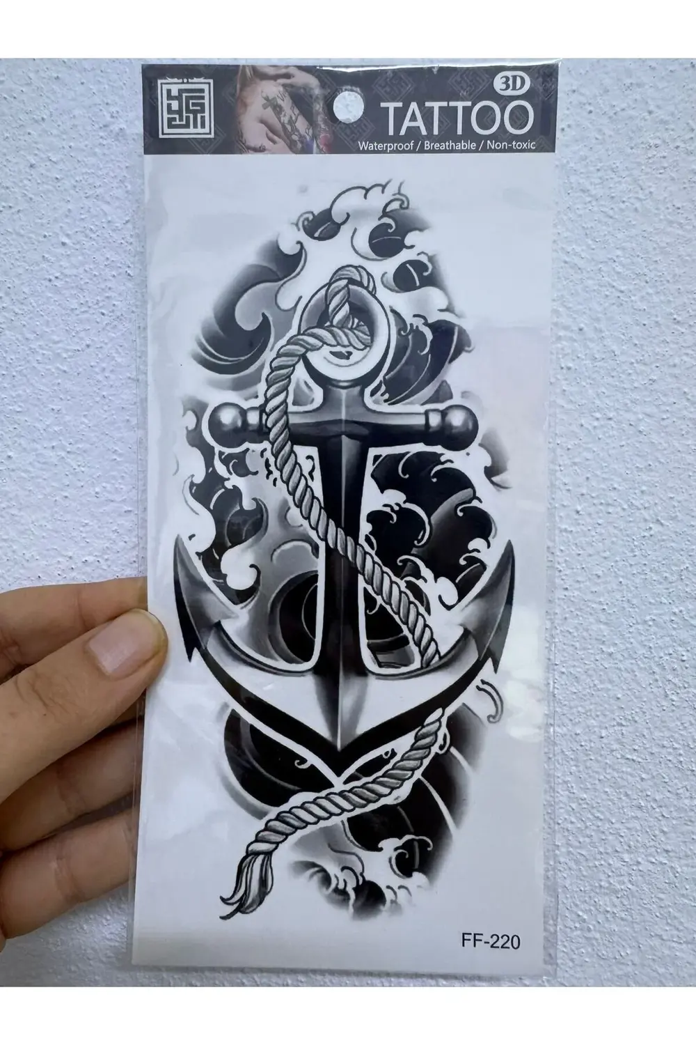 gerçek görünümlü 3 d suya denize dayanıklı geçici dövme holiday t