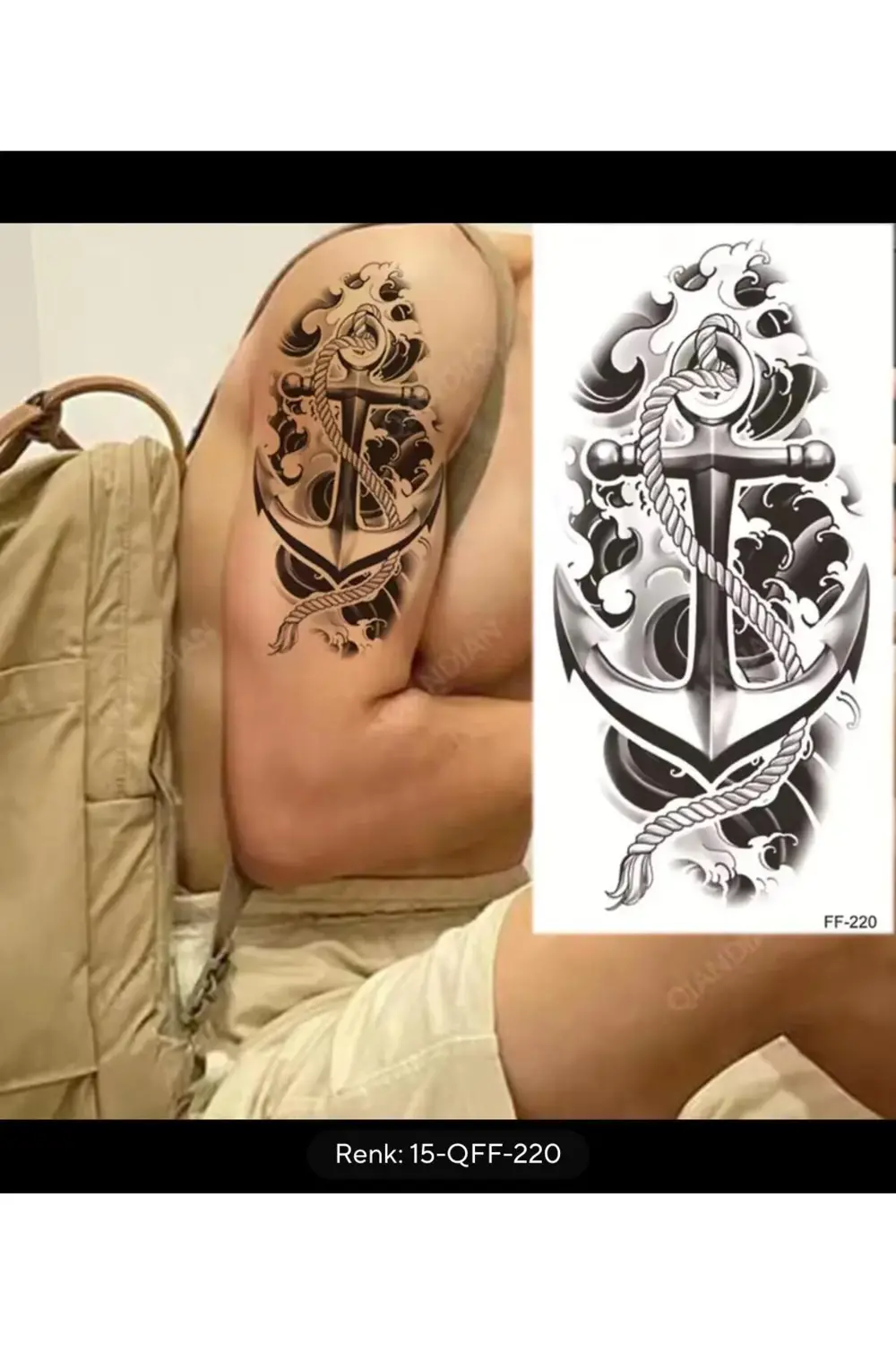 gerçek görünümlü 3 d suya denize dayanıklı geçici dövme holiday t