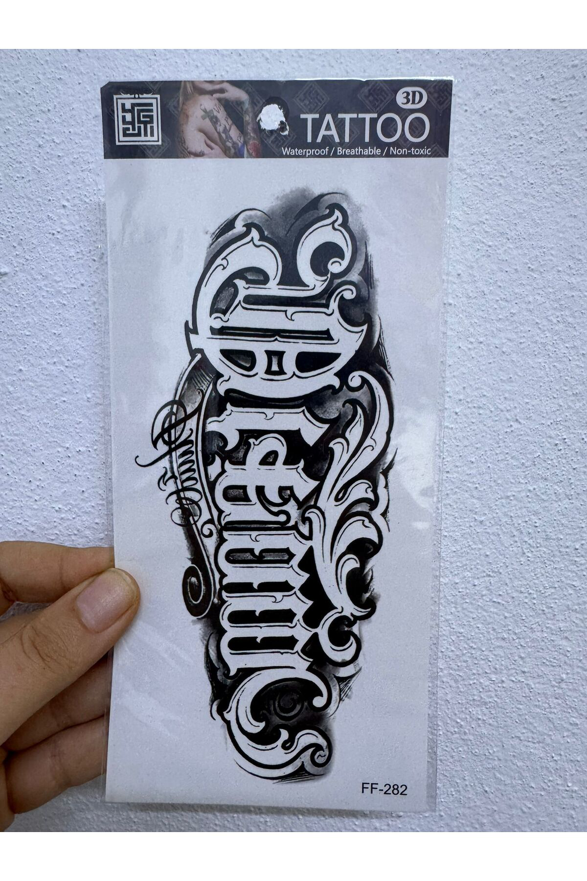 gerçek görünümlü 3 d suya denize dayanıklı geçici dövme holiday t